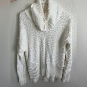 White Knitted Sweater